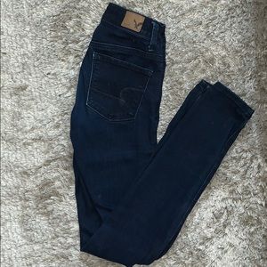 American Eagle Navy Blue Jeans